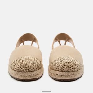 Lace up espadrilles